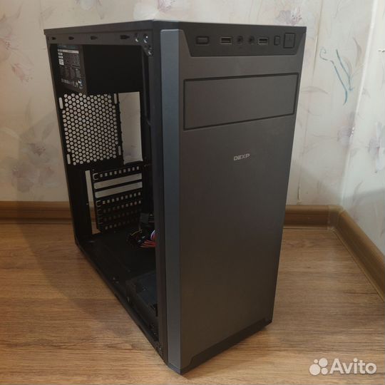 Корпус Dexp и блок питания AeroCool