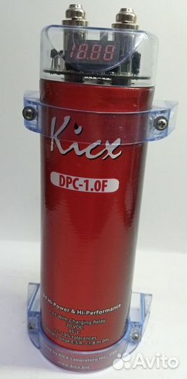 Автомобильный конденсатор Kicx DPC-1.0F (1283/2)