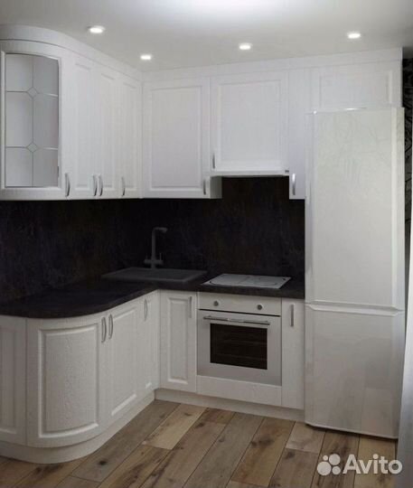 Кухонный гарнитур угловой артикул 42953