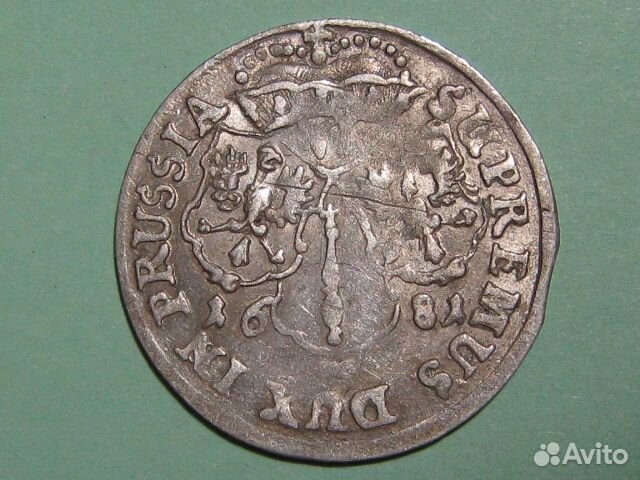 Монеты 6 грошей Бранденбург Пруссия Кёнигсберг