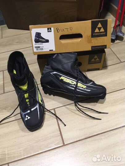 Лыжные ботинки fischer