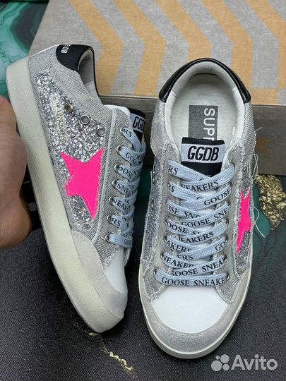 Кеды/кроссовки Golden Goose Silver