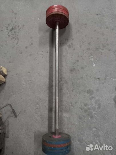 Штанга гриф блины