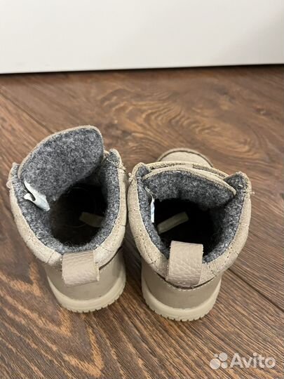 Бежевые ботинки на весну/осень. котофей