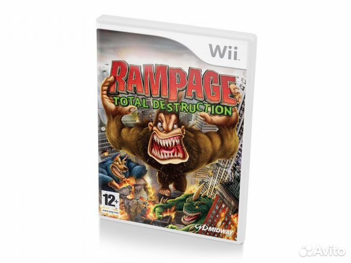Rampage Total Destruction, английский (Wii)
