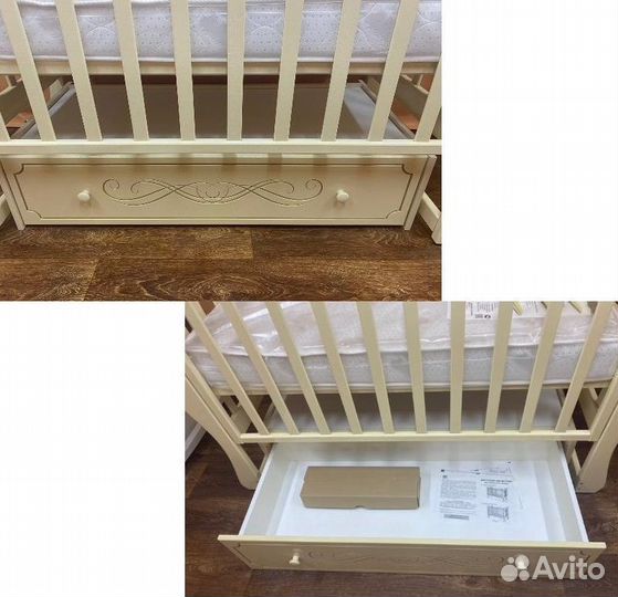 Детская кроватка с рождения до 5 лет