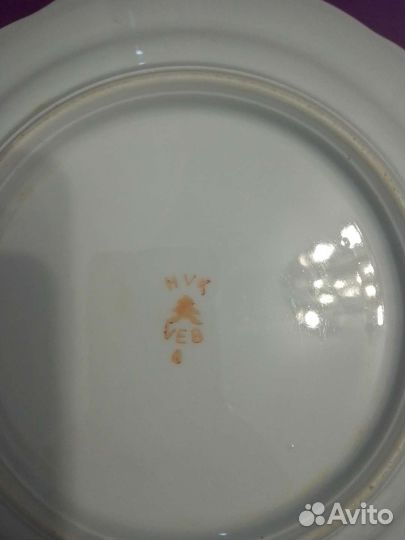 Тарелка с цветочками