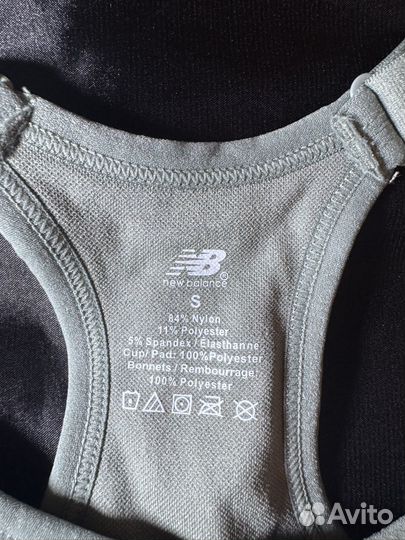 Спортивный топ new balance