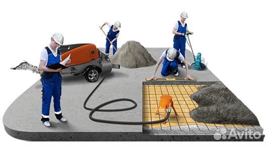 Замерщик полусухой стяжки пола