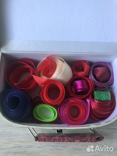 Ленточки отласные для рукоделия и дизайна