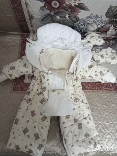 Комбинезон с мишками
