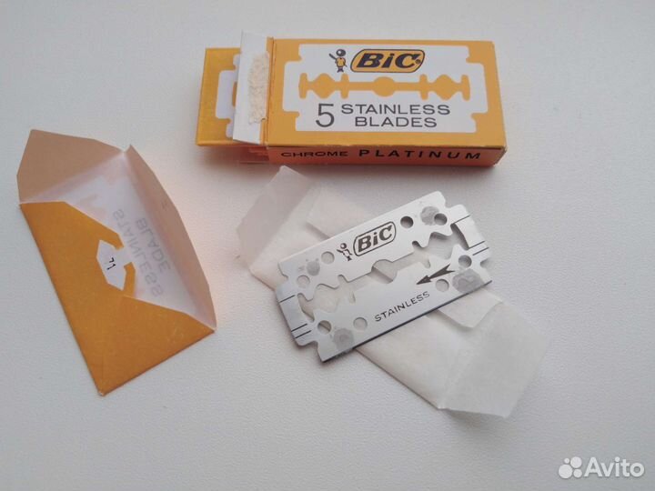 Лезвия для бритья Bic chrome platinum