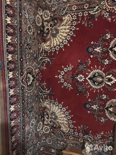 Ковер 2 на 4 бу шерсть