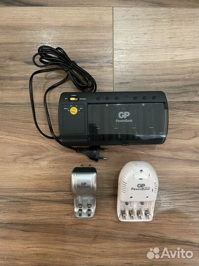 Зарядные устройства GP PowerBank для аккум. Ni-MH