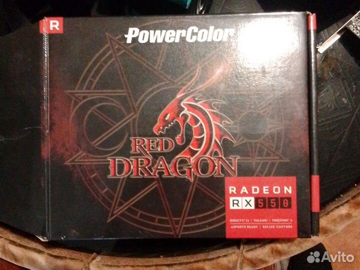 Видеокарта amd Radeon rx 550
