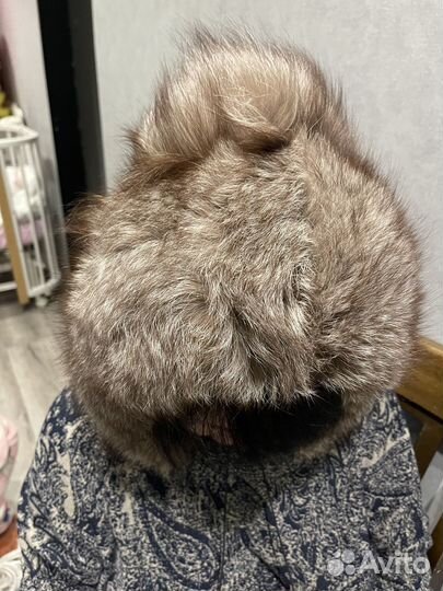 Шапка эскимоска из натурального меха