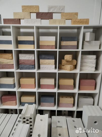 Кирпич силикатный одинарный лицевой Желтый