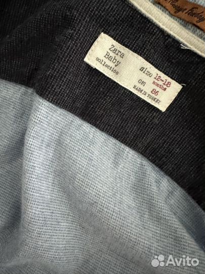 Рубашка zara детская лен