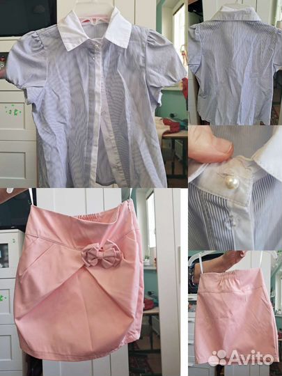 Пакет вещей для девочки 128-134