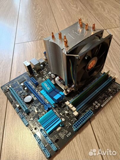 Мат. Плата, M5A78L-M plus + FX4300 + 8GB DDR3