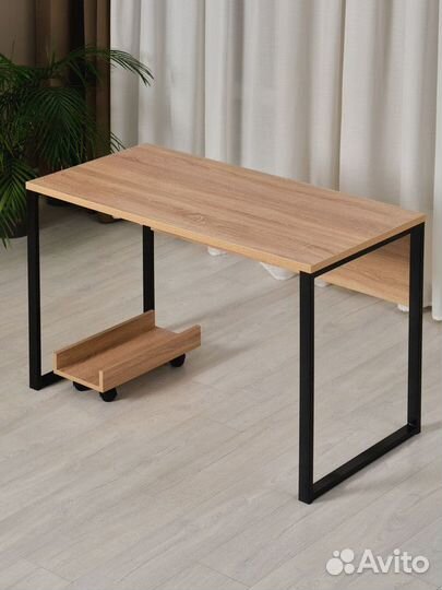 Письменный стол лофт / Стол с тумбой