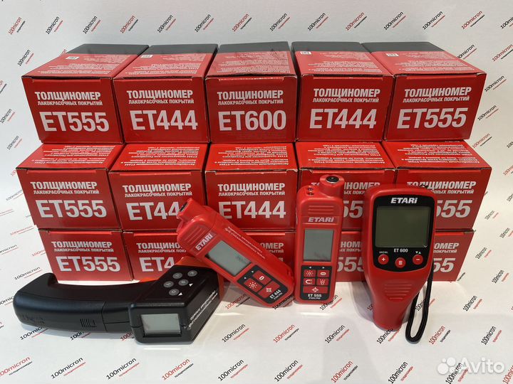 Новые толщиномеры Etari в наличии. Дилер. Гарантия