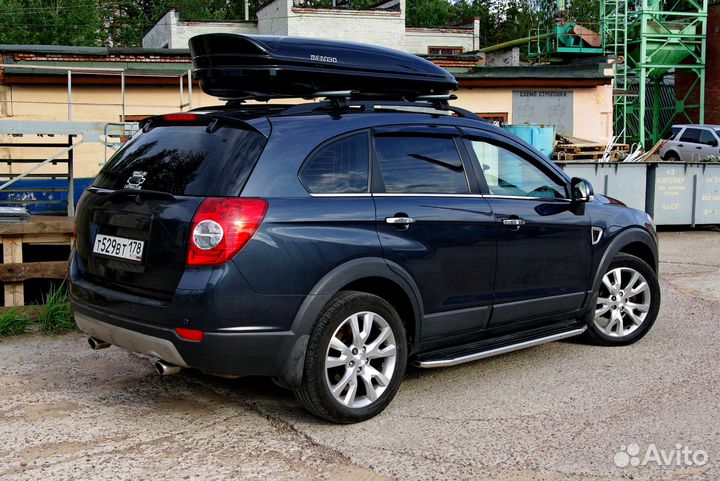 Автобокс (багажник) на chevrolet captiva