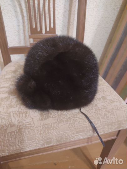 Шапка норковая женская 56-57 размер