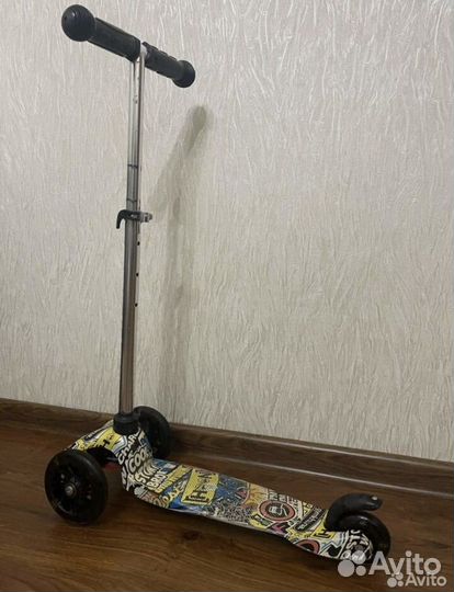 Самокат детский трёхколёсный Triumf Activ