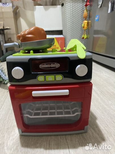 Печка игрушечная на батарейках