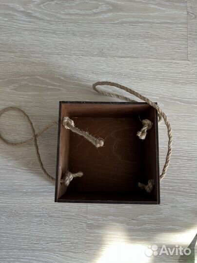 Ящик деревянный для боксов