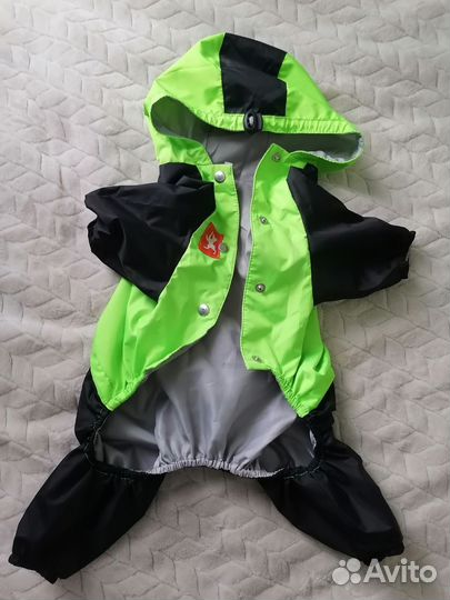 Дождевик для собак мелких пород