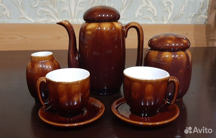 Сервиз кофейный керамика новый