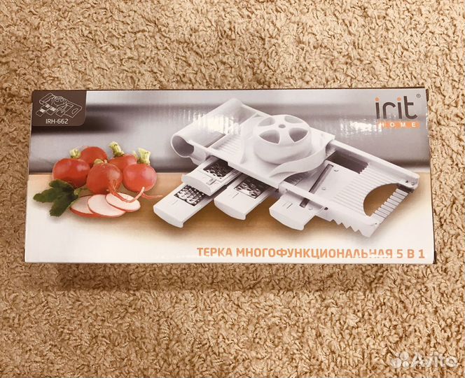 Терка irit IRH-662 многофункциональная 5 в 1