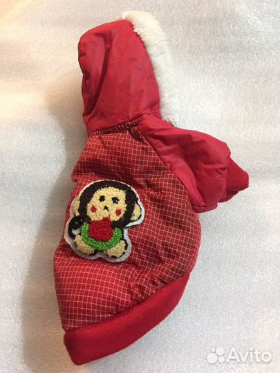 Курточка для очень маленьких собак, размер XS, фир