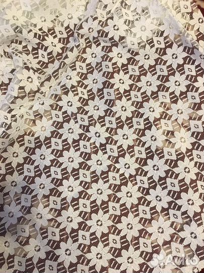 Гипюровая ткань