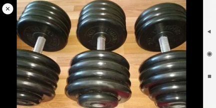 Гантели новые профессиональные Титан Барбелл