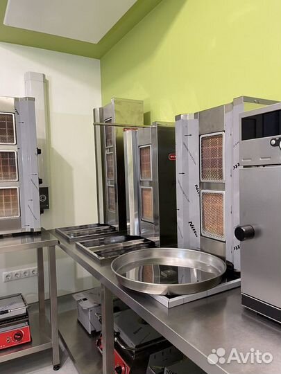 Прижимной гриль для шаурмы silver