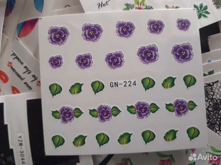 Наклейки для ногтей