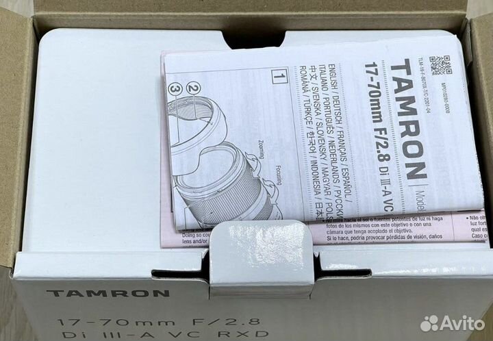 Tamron 17-70 F/2.8 Di III-A VC RXD Sony, новый