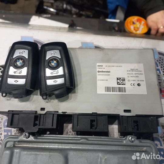 Комплект эбу мотора бмв м50д