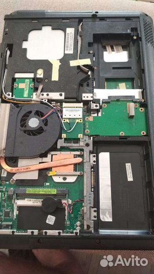 Материнская плата, кулер, процессор в сборе на asu