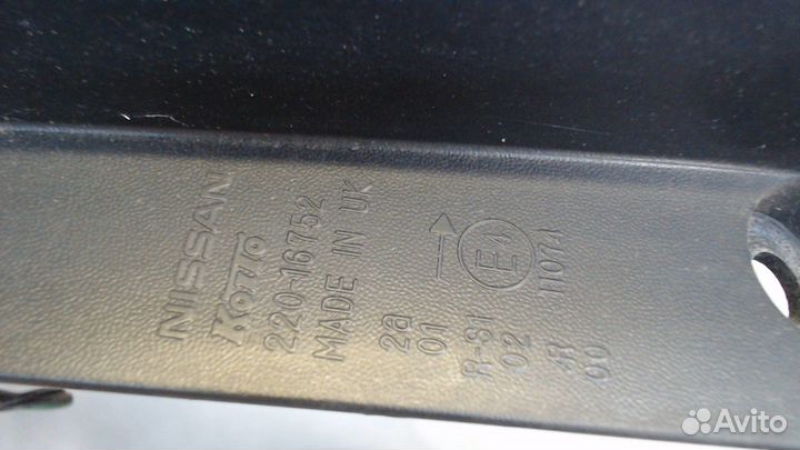 Фонарь (задний) Nissan Note E11, 2007