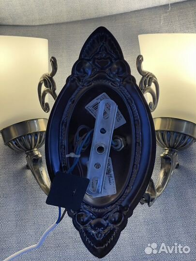 Настенный светильник бра бронза