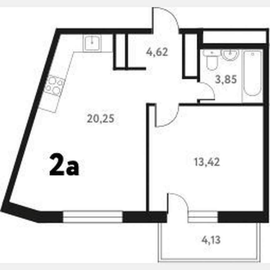 1-к. квартира, 39,6 м², 10/17 эт.