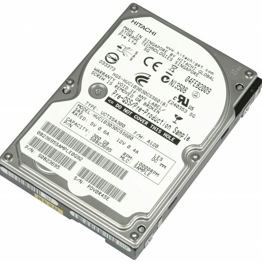[HUC103030CSS600] Жесткий Диск Hitachi 300gb Sas 2.5 Huc103030css600