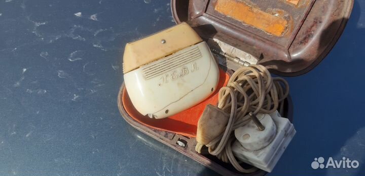 Электробритва. Нева СССР карболит