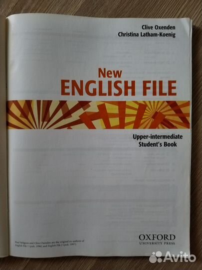 New English file Upper-Intermediate