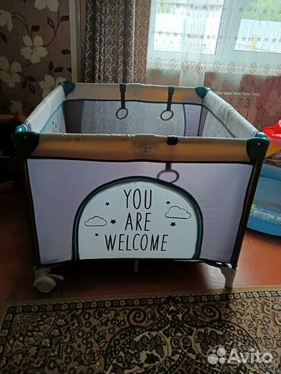 Большой детский манеж