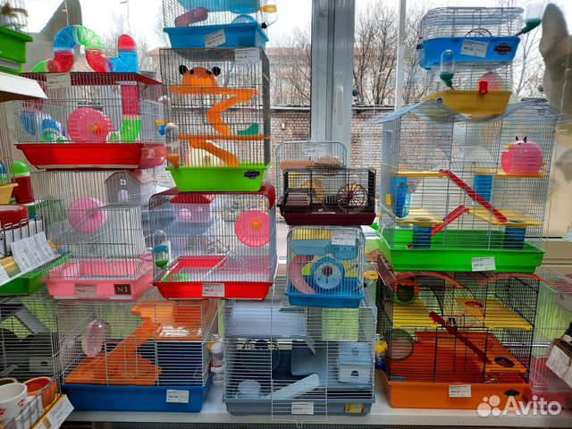 Клетки для грызунов и попугаев новые
